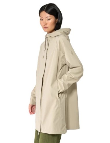 PARKA MUJER SOFTSHELL CAPUCHA STONE GREY