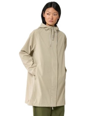 PARKA MUJER SOFTSHELL CAPUCHA STONE GREY