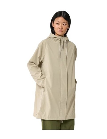 PARKA MUJER SOFTSHELL CAPUCHA STONE GREY