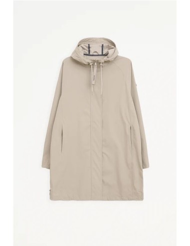 PARKA MUJER SOFTSHELL CAPUCHA STONE GREY