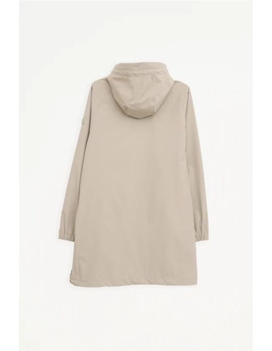 PARKA MUJER SOFTSHELL CAPUCHA STONE GREY