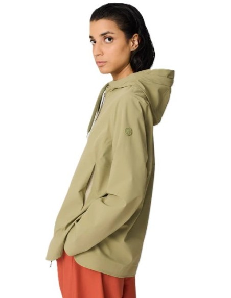 PARKA CORTA SOFTSHELL MUJER ALOE