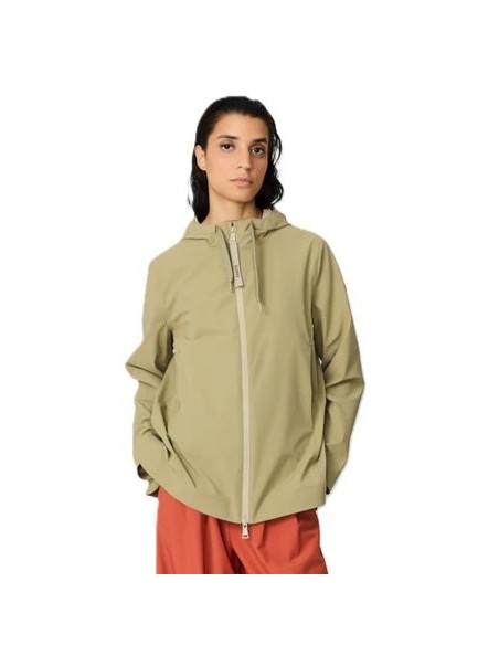 PARKA CORTA SOFTSHELL MUJER ALOE