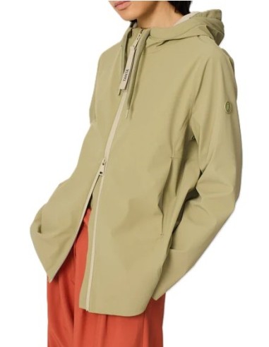 PARKA CORTA SOFTSHELL MUJER ALOE