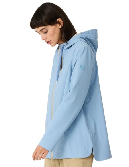 PARKA CORTA SOFTSHELL MUJER FADED DENIM