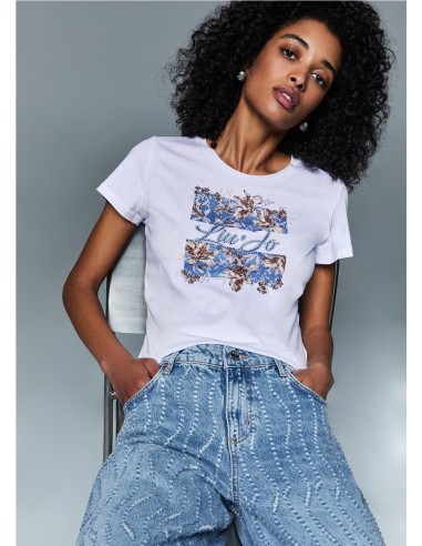 CAMISETA LOGO PIEDRECITAS PECH BLANCO
