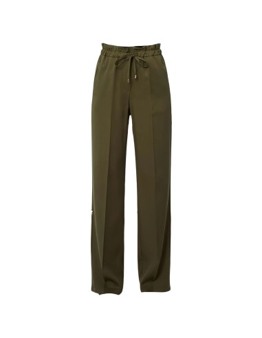 PANT.GOMAS TIPO TENCEL OLIVA