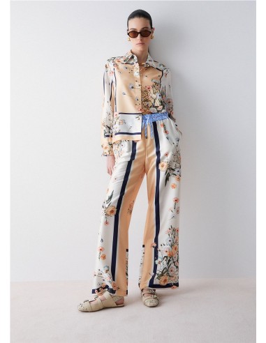 PANT.GOMA RAYAS PIERNA ESTAMP AZUL