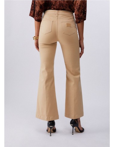 FLARE HW PANT.MARINERO CAMPANA CREMA