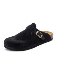 7044 UMA zueco unisex Natural World de serraje con suela bio