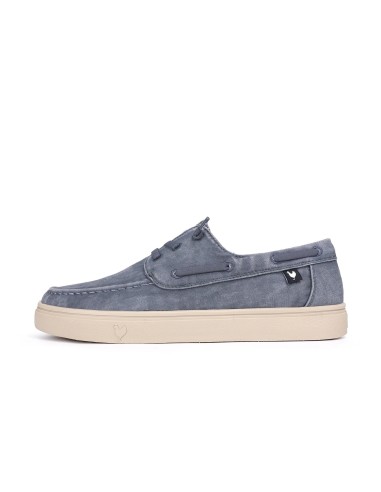 MYLOS zapato nautico WALK IN PITAS de hombre de algodón lavado.