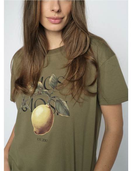 FRUIT O- CAMISETA MC.FRUTA OLIVA