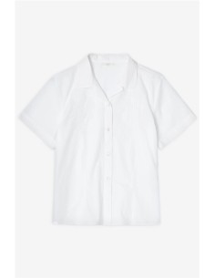 CAMISA M.C. ALGODÓN BLANCO