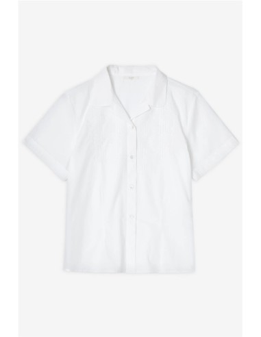 CAMISA M.C. ALGODÓN BLANCO