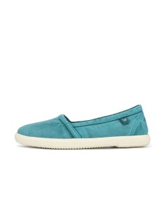 Zapatilla tipo CAMPING de Walk in Pitas de mujer de algodón lavado. 2