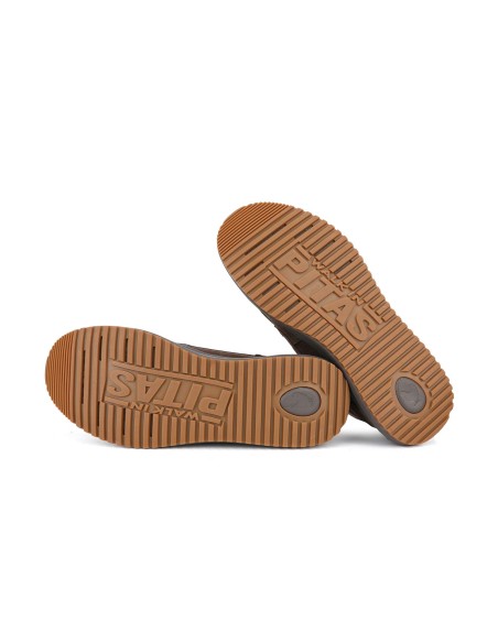 WALK IN PITAS - Bota TOKIO  de hombre de serraje hidrofugo Y Pitas-Tex