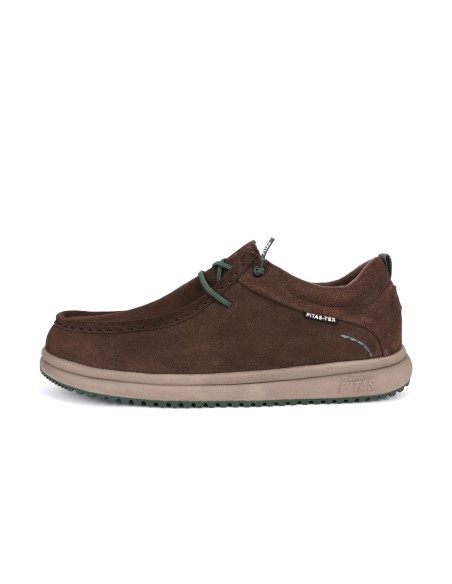 WALK IN PITAS - OSAKA zapato de hombre wallabi de serraje hidrofugado