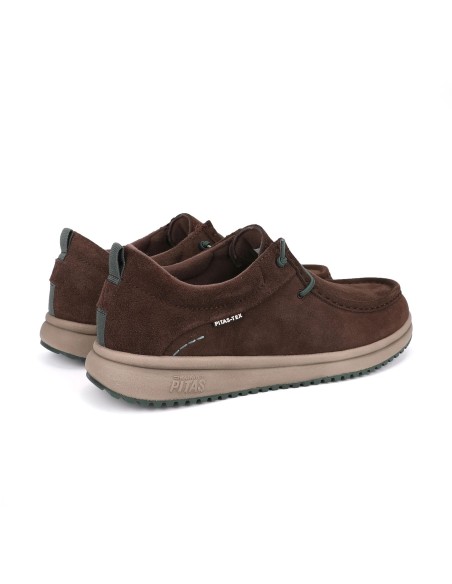 WALK IN PITAS - OSAKA zapato de hombre wallabi de serraje hidrofugado
