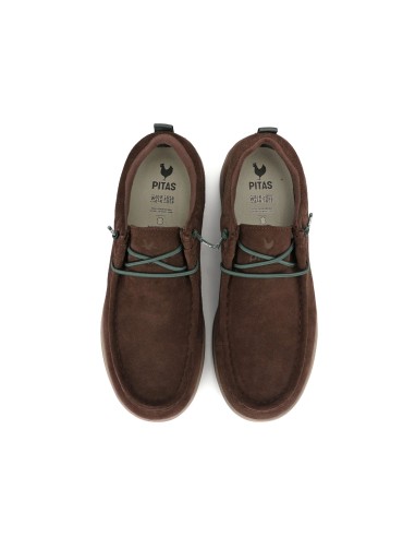 WALK IN PITAS - OSAKA zapato de hombre wallabi de serraje hidrofugado