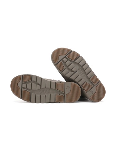 BERNA - WALK IN PITAS - Bota de serraje wallabi de mujer hidrofugada