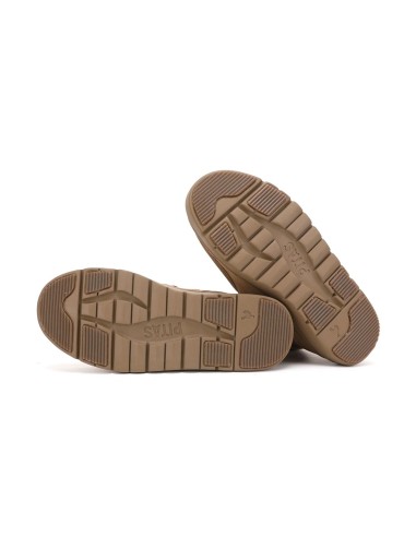BERNA - WALK IN PITAS - Bota de serraje wallabi de mujer hidrofugada