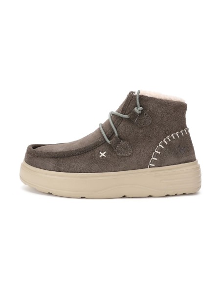 WALK IN PITAS- Bota de mujer SYDNEY de serraje hidrofugado

