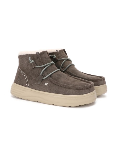 WALK IN PITAS- Bota de mujer SYDNEY de serraje hidrofugado

