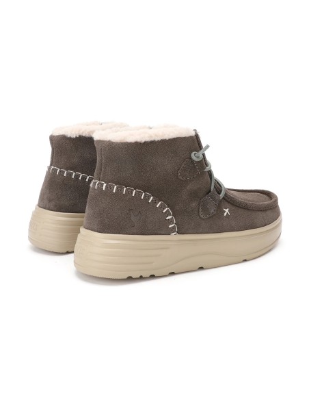 WALK IN PITAS- Bota de mujer SYDNEY de serraje hidrofugado
