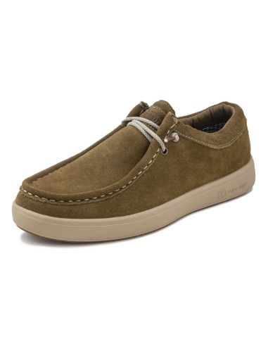 Natural World - Zapato 8454 MAZAMA tipo wallabi de serraje hidrofugado
