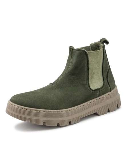 7182 U PEONIA- BOTA UNISEX NATURAL WORLD  NAPA CHELSEA CON SUELA TRACK