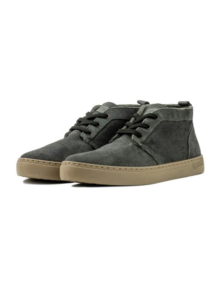 NATURAL WORLD - 6722 H ADUR BOTA DE SERRAJE CON FORRO DE LANA NATURAL