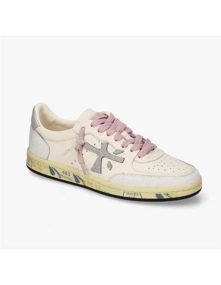 Zapatillas Premiata BSKT Blancas | Del Río Uribe