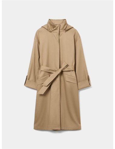 GABARD.LISA CAPUCHA DEMONT. CAMEL
