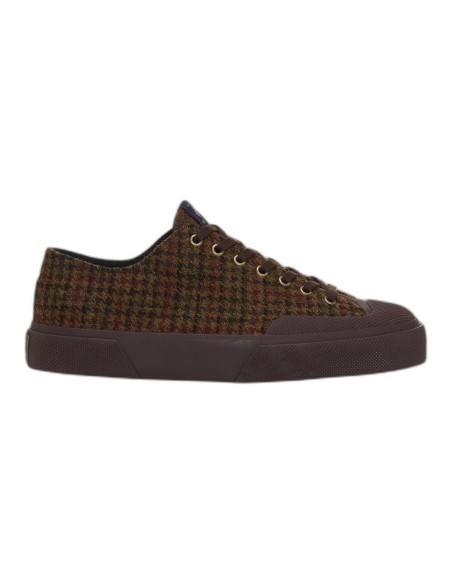 Zapatilla Unisex Superga Patchwork de Lana Brown Toffee
