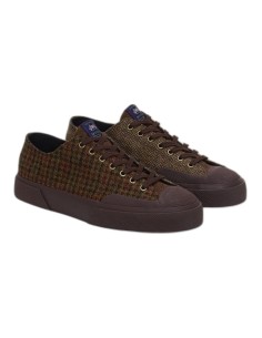 Zapatilla Unisex Superga Patchwork de Lana Brown Toffee 2