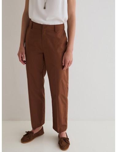 Pantalón Ancho Pana de Punto Yerse Marrón