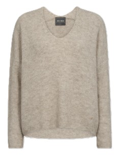 Jersey MOS MOSH Thora con Cuello en Pico y Alpaca
