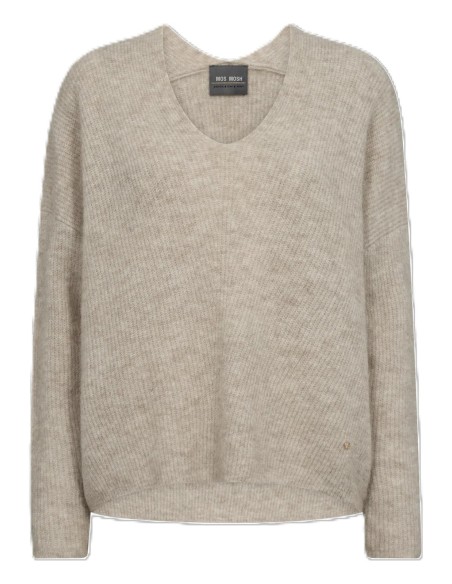 Jersey MOS MOSH Thora con Cuello en Pico y Alpaca