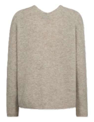 Jersey MOS MOSH Thora con Cuello en Pico y Alpaca
