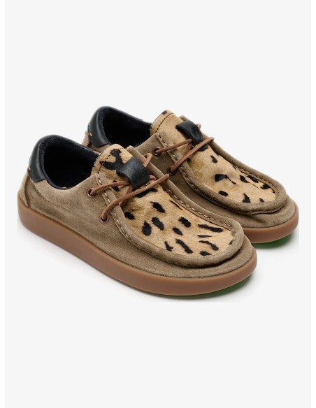 Mocasín Satorisan Kwahu Winter en Piel Faded Chestnut