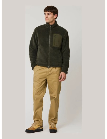 Cazadora Reversible Borrego Tanta Rainwear Hombre Verde