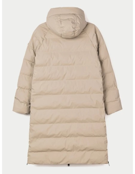 Parka larga Tanta Rainwear Rime Stone Grey