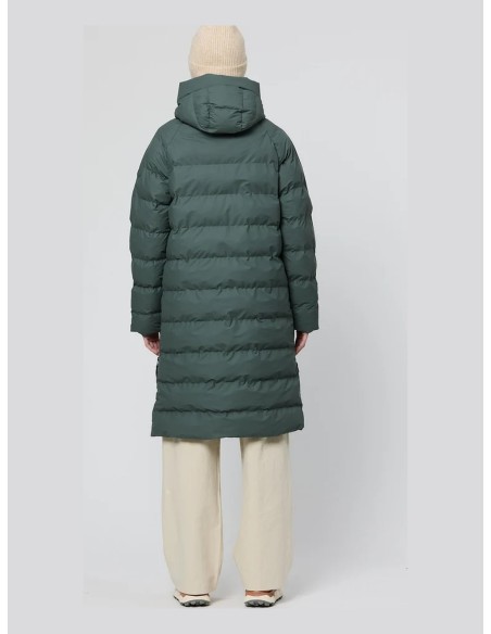 Parka Larga Tanta Rainwear Balsam Green Rime