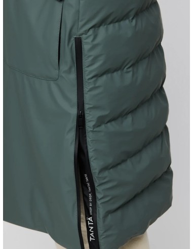 Parka Larga Tanta Rainwear Balsam Green Rime