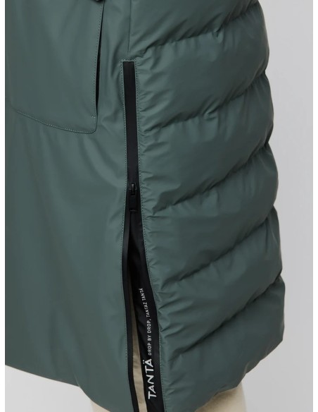 Parka Larga Tanta Rainwear Balsam Green Rime