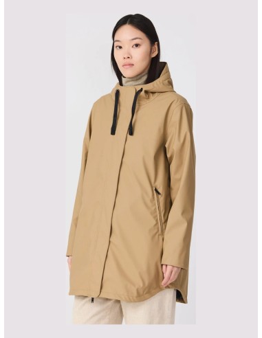 Parka Impermeable Tanta Rainwear mujer Beige