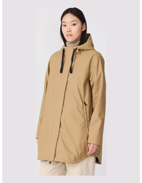 Parka Impermeable Tanta Rainwear mujer Beige