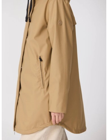 Parka Impermeable Tanta Rainwear mujer Beige