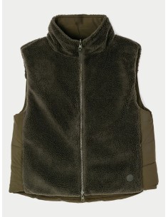 Chaleco Tanta Rainwear Acolchado reversible Verde
