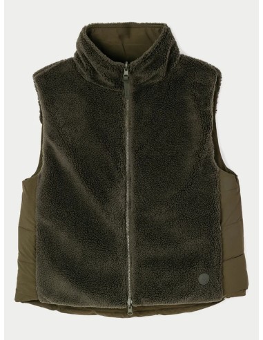 Chaleco Tanta Rainwear Acolchado reversible Verde